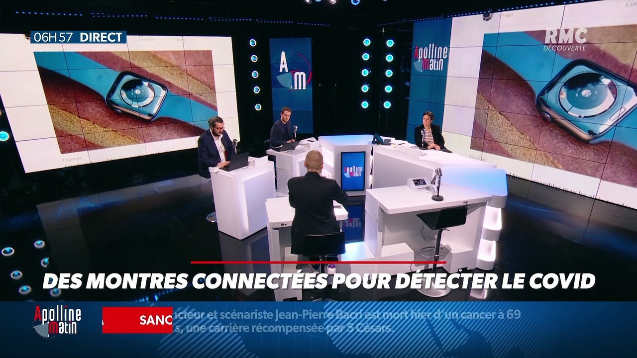 La chronique d'Anthony Morel : Des montres connectées pour détecter le Covid - 19/01