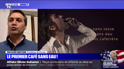 Voici le premier café sans eau à verser directement dans la bouche