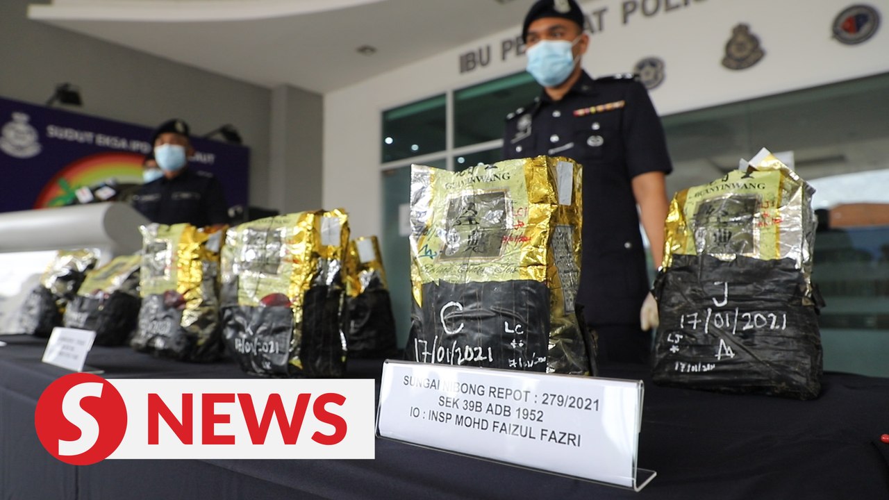 Duo caught with almost half a million ringgit of syabu at Penang jetty