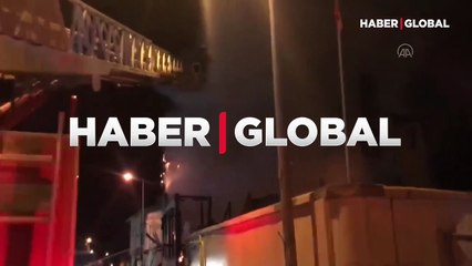 Edirne'de tarihi müftülük binası yandı