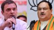 JP Nadda takes to twitter to target Rahul Gandhi