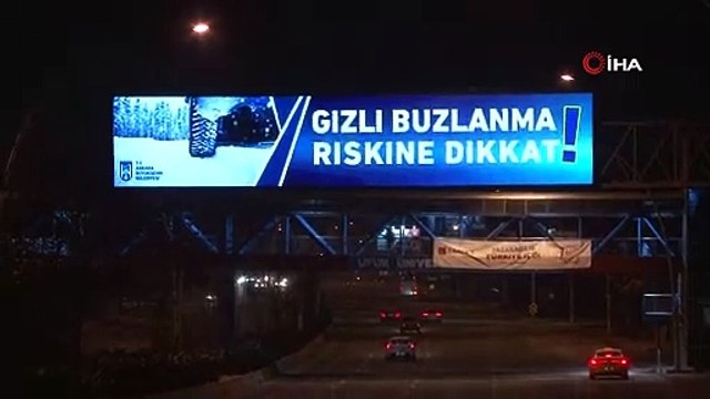 Ankara buz tuttu, hava sıcaklığı -17 dereceye kadar düştü