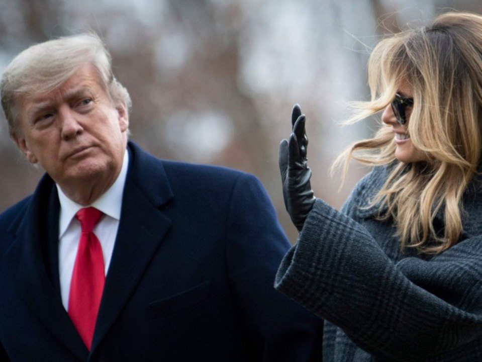 Melania Trump nimmt Abschied von Nation und übergeht Donald