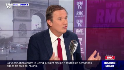 Nicolas Dupont-Aignan "ne peut pas dire que le vaccin protège plus de deux mois"