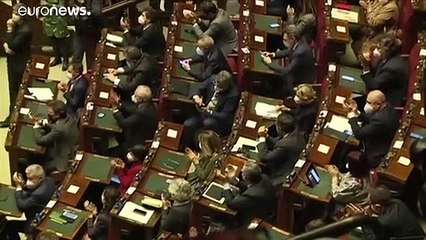 Conte pide el refuerzo del Senado para salvar la crisis política en Italia