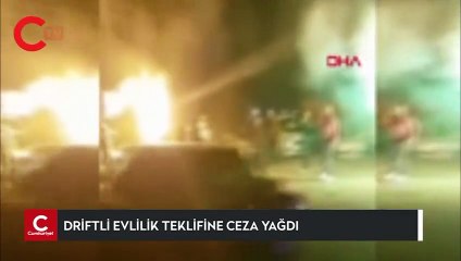 Sürpriz evlilik teklifi hüsranla bitti