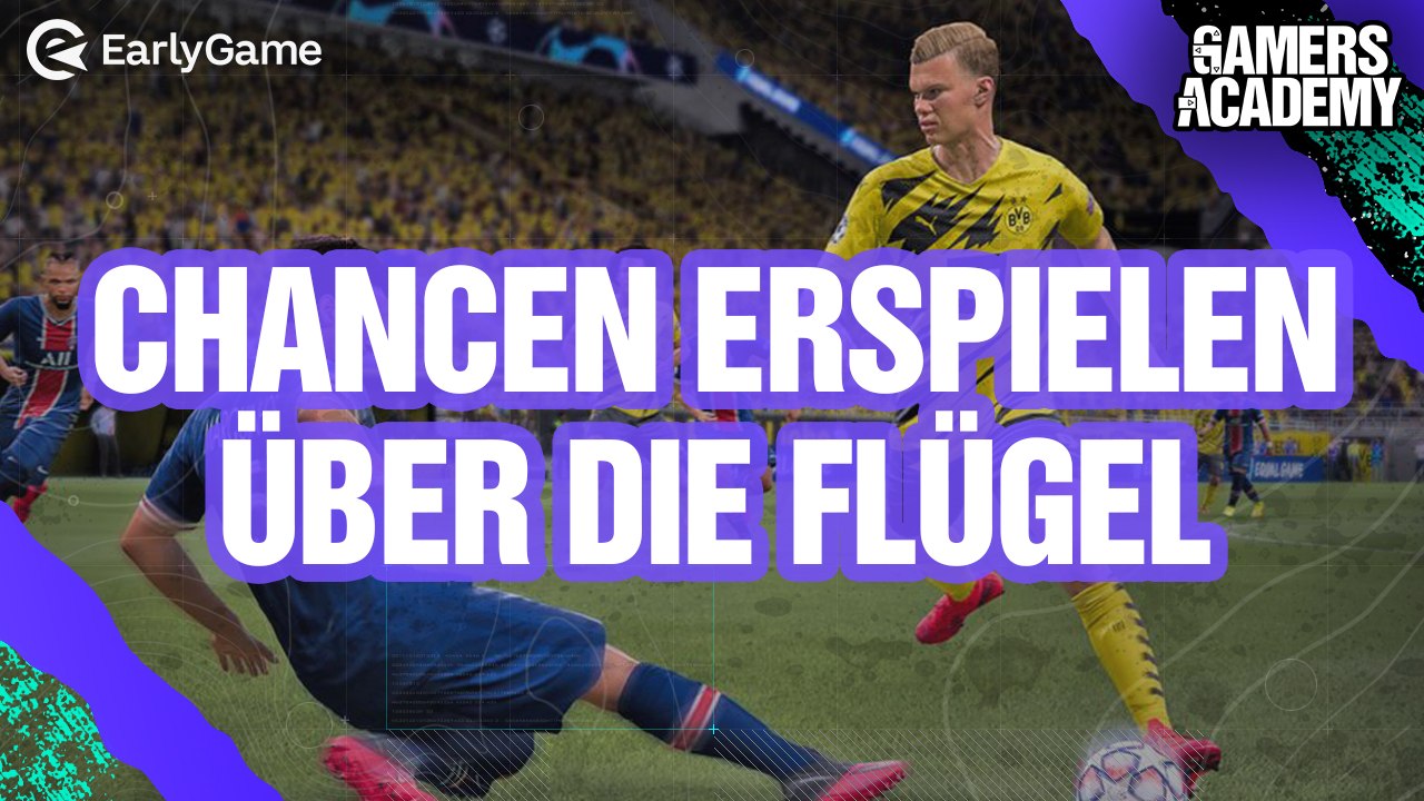 Fifa 21: so spielst du über die flügel