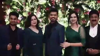 "ramesh" aravind daughter marriage reception official video// prakriti kannada tv