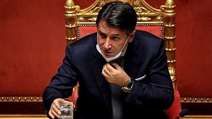 Conte pide el refuerzo del Senado para salvar la crisis política en Italia