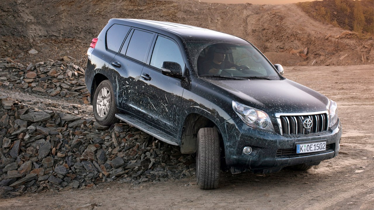 Offroad-Training im Toyota Landcruiser Prado, J 15 - Der letzte wahre Geländewagen
