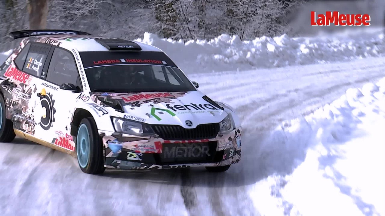 Cédric Cherain au Rallye Monte-Carlo: un test d...