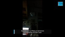 Se sintió en La Plata un fuerte terremoto con epicentro en San Juan