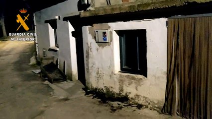 Un chamizo abandonado de La Rioja, lugar de varios botellones