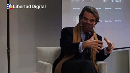 Aznar alerta contra el "no gobierno" de Sánchez e Iglesias