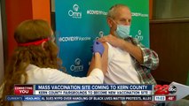 Mass vaccination site coming to kern county, vaccine education awareness