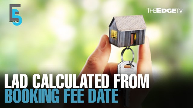 EVENING 5: LAD calculated from date booking fee is paid