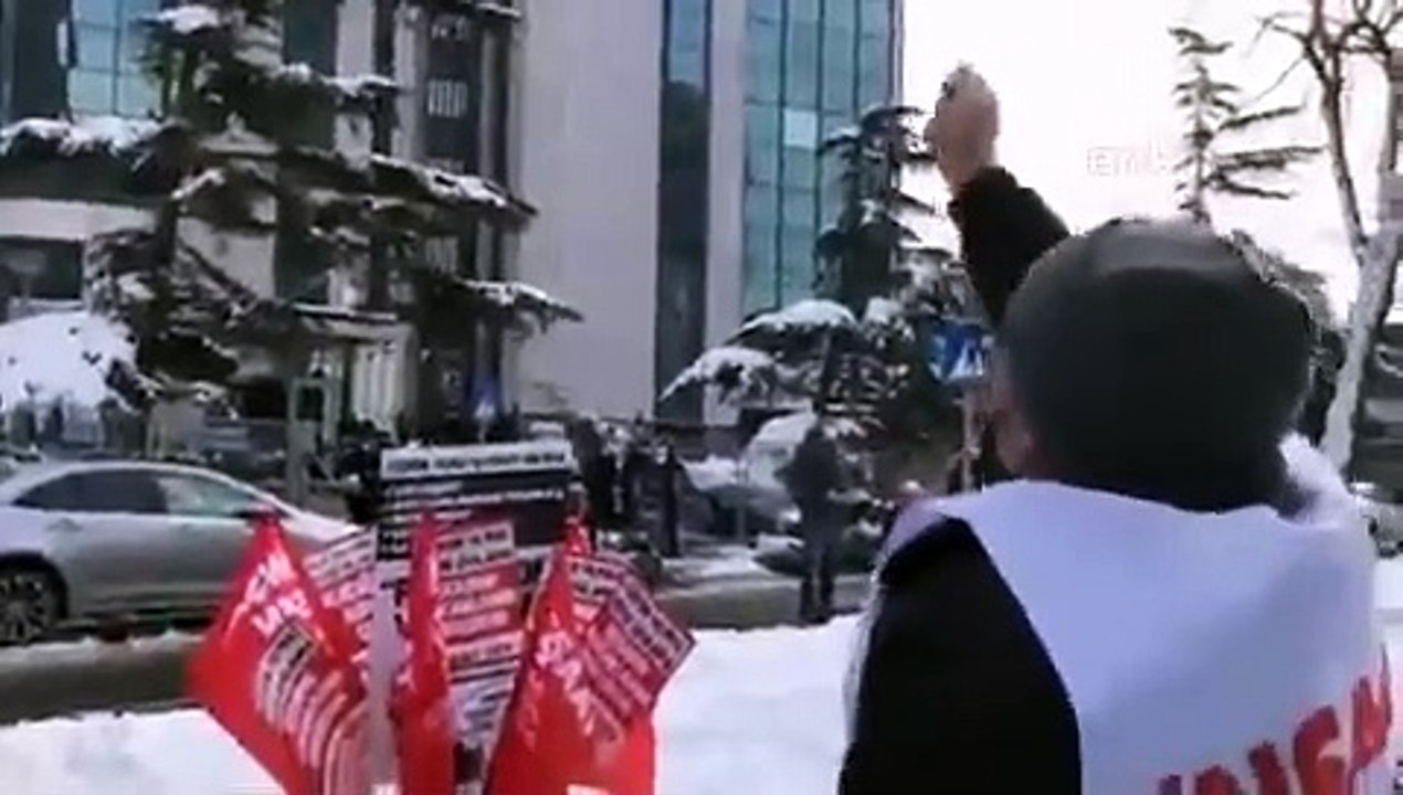 Kayı İnşaata işçileri  patronları Çoşkun Yılmaz’a seslendi: “Coşkun parayı öde Coşkun”