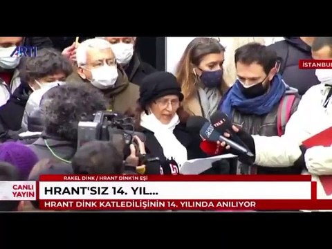 14 yıl sonra Rakel Dink böyle seslendi