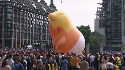 Donald Trump Baby Blimp Enters Museum of London Collection