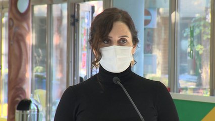 Ayuso valora "muy positivamente" la declaración de zona catastrófica