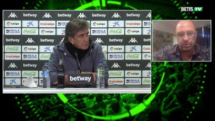 Pellegrini: rueda de prensa previa al partido del Betis ante el Celta