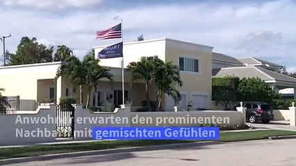 Trump zieht nach Florida - gemischte Gefühle bei den Nachbarn