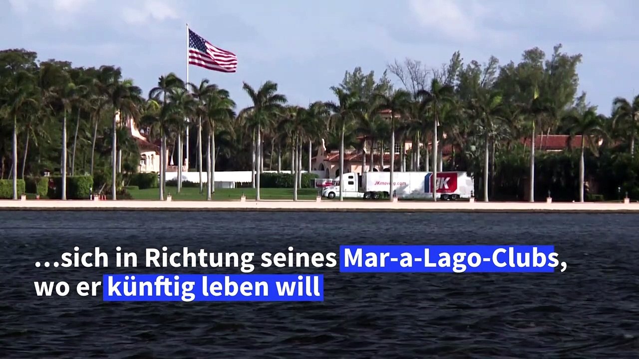 Trump zieht nach Florida - gemischte Gefühle bei den Nachbarn