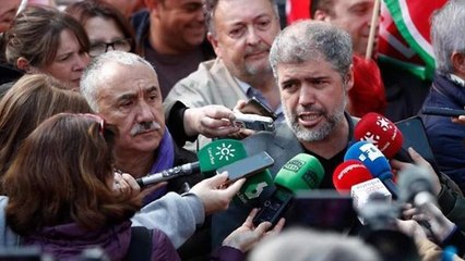 Sordo (CCOO) anuncia concentraciones para el 11 de febrero