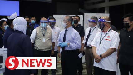 PM visits MAEPS 2.0 integrated hospital treating covid-19 patients