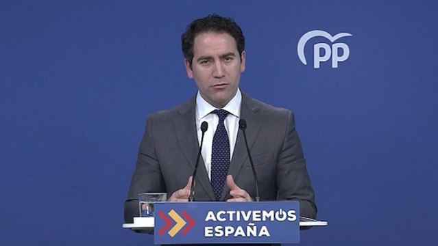 PP urge a Sánchez a comparecer en Congreso ante los preocupantes datos