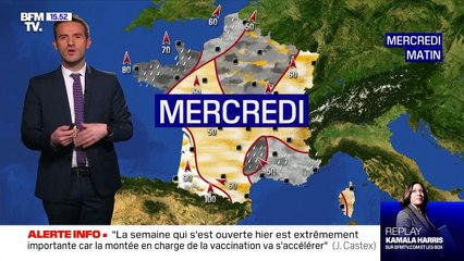 La météo pour ce mercredi 20 janvier 2021