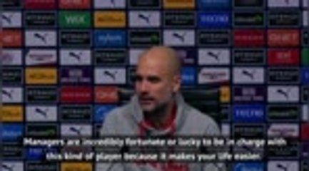 Guardiola 'fortunate' to manage De Bruyne