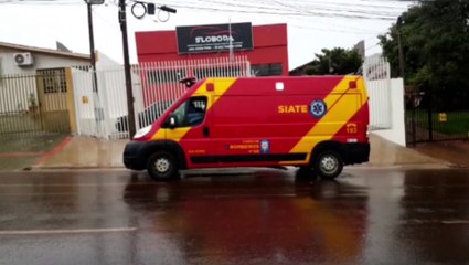 Homem sofre ferimento com máquina e é socorrido pelo Corpo de Bombeiros