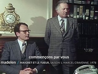 Quand Jean-Pierre Bacri débutait à la télévision en 1978 dans "Maigret"