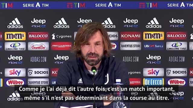 18e j. - Pirlo : Nous allons à San Siro pour gagner