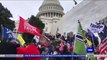 Seguidores de Trump irrumpen en la sede del congreso - Nex Noticias