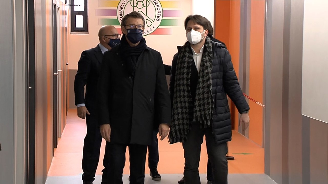 Feijóo visita el Pabellón de los Remedios en Ourense