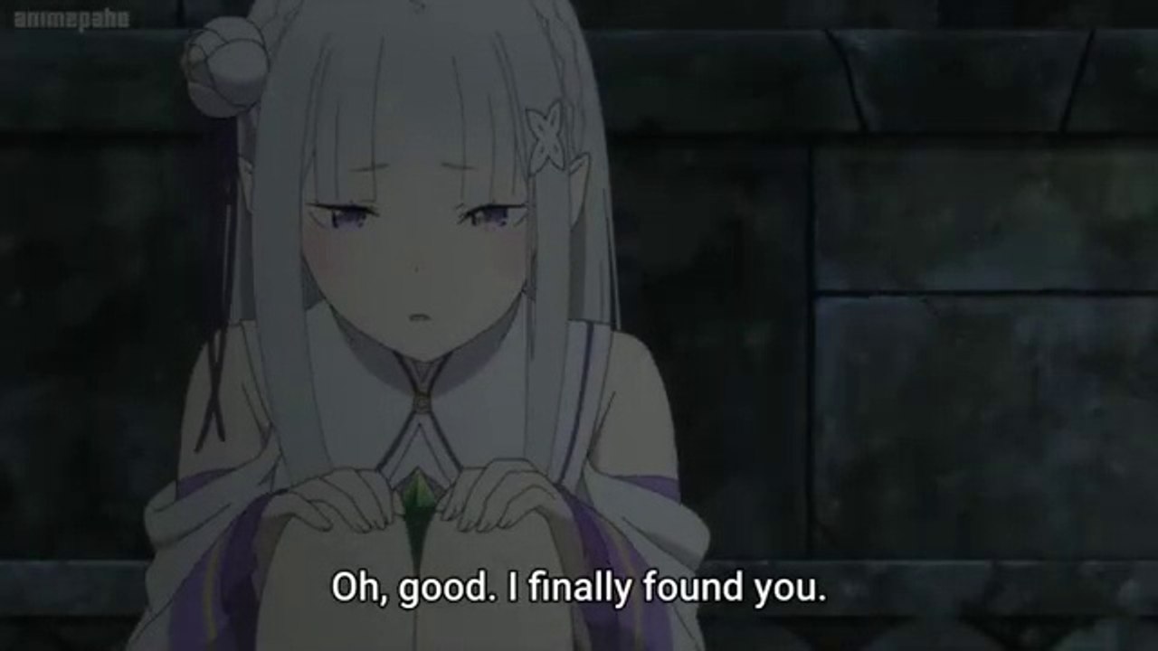 Subaru Finally Kiss Emilia Re Zero Starting Life at Another world S2 Ep 15 (Season, episode) Sub