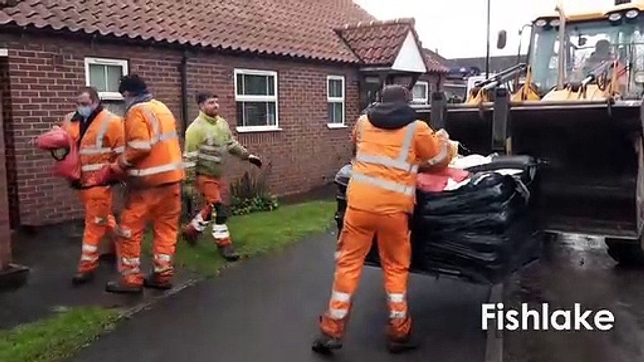 Flood Preparations at Fishlake