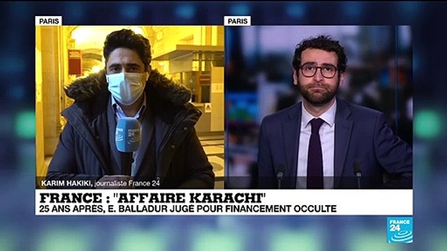 France - Affaire Karachi : Édouard Balladur et François Léotard devant les juges