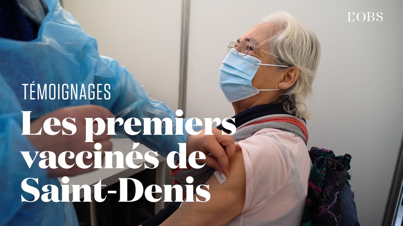 Pour ces seniors à Saint-Denis, le vaccin est une "lueur d'espoir"