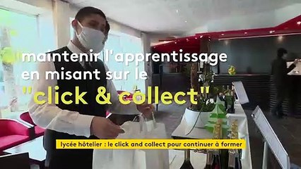 Au lycée hôtelier de Clichy, le click and collect permet de continuer les formations