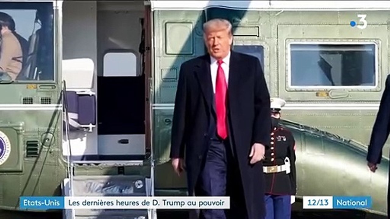 États-Unis : Donald Trump vit ses derniers moments à la tête du pays