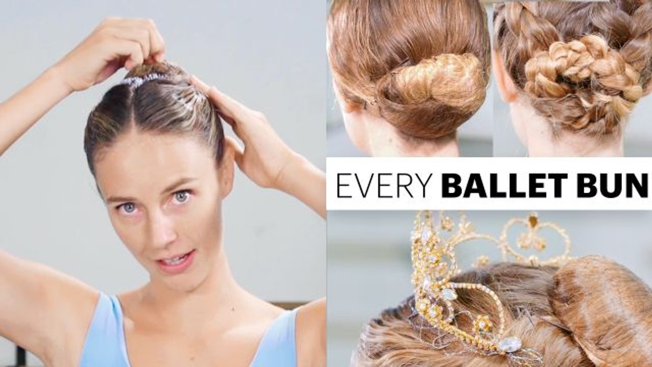 Every Ballet Hairstyle With Pro Ballerina Scout Forsythe | On Pointe