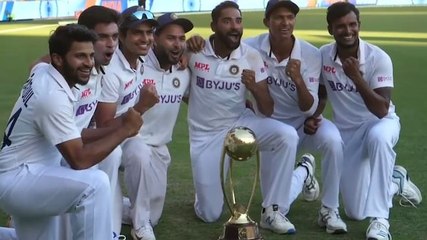 Image of the day: India breach fortress Gabba to clinch Test series in Australia