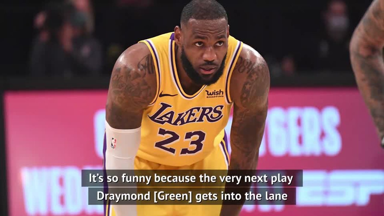 LeBron furious with officials after Lakers lose to Warriors