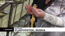 Vlagyimir Putyin is víz alá merült az ortodox vízkereszt napján