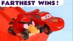 Hot Wheels Farthest Wins Full Episodes of the Funny Funlings Races with Disney Pixar Cars Lightning McQueen versus DC Comics Batman and the Joker in these Family Friendly Toy Story Videos for Kids from Kid Friendly Family Channel Toy Trains 4U