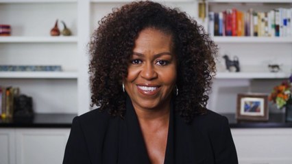 Michelle Obama Natural Curls For Her Birthday