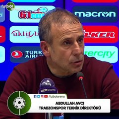 Abdullah Avcı: "Futbolda olumlu ve olumsuz duyguları bir anda yaşıyorsunuz"